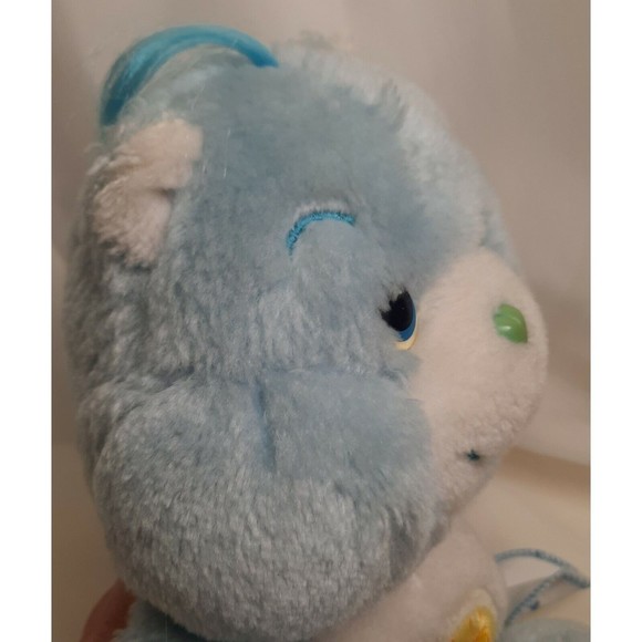 Vintage 1983 Kenner Blue Plush Baby Tugs Care Bear 10 Inch with Diaper - Picture 6 of 9